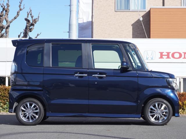 Ｎ－ＢＯＸカスタム Ｌ　ワンオーナー　禁煙車　９インチインターナビ　バックカメラ　ドラレコ　シートヒーター　地デジＴＶ　障害物センサー　片側電動スライドドア　プッシュスタート　ＬＥＤヘッドライト　１４インチ純正アルミホイール（16枚目）