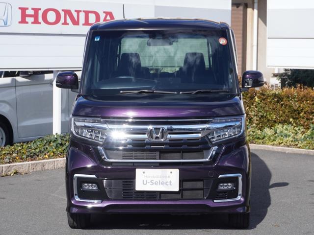 Ｎ－ＢＯＸカスタム Ｌターボ　ワンオーナー　禁煙車　８インチインターナビ　ドラレコ　バックカメラ　シートヒーター　障害物センサ　パドルシフト　アダプティブクルーズコントロール　ＴＶ　Ｂｌｕｅｔｏｏｔｈ　１５インチ純正アルミホイール（12枚目）