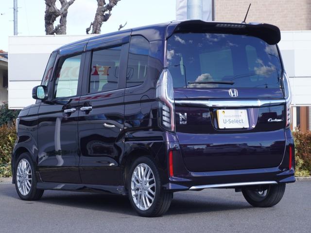 Ｎ－ＢＯＸカスタム Ｌターボ　ワンオーナー　禁煙車　８インチインターナビ　ドラレコ　バックカメラ　シートヒーター　障害物センサ　パドルシフト　アダプティブクルーズコントロール　ＴＶ　Ｂｌｕｅｔｏｏｔｈ　１５インチ純正アルミホイール（16枚目）
