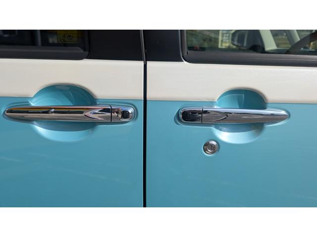 ムーヴキャンバス Ｘリミテッドメイクアップ　ＳＡＩＩ　４ＷＤ　カーナビ　ＥＴＣ　バックカメラ　衝突軽減ブレーキ　両側パワースライドドア　リモコンエンジンスターター　横滑り防止装置　スマートキー　プッシュスタート　オートエアコン　スレアリングリモコン（19枚目）