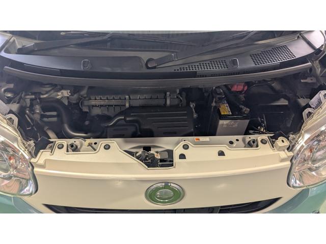 ムーヴキャンバス Ｘリミテッドメイクアップ　ＳＡＩＩ　４ＷＤ　カーナビ　ＥＴＣ　バックカメラ　衝突軽減ブレーキ　両側パワースライドドア　リモコンエンジンスターター　横滑り防止装置　スマートキー　プッシュスタート　オートエアコン　スレアリングリモコン（67枚目）