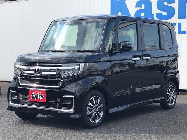 Ｎ－ＢＯＸカスタム Ｌ　バックカメラ　両側スライド・片側電動　クリアランスソナー　オートクルーズコントロール　レーンアシスト　衝突被害軽減システム　オートライト　ＬＥＤヘッドランプ　スマートキー　アイドリングストップ（70枚目）