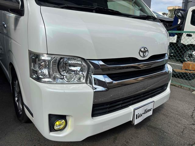 ハイエースワゴン GL 4WD ベッドキット バックカメラ TV オートクルーズコントロール 電動スライドドア オートライト スマートキー 電動格納ミラー 後席モニター 3列シート AT ユーザー買取(46枚目)