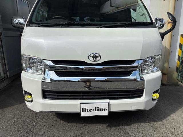 ハイエースワゴン GL 4WD ベッドキット バックカメラ TV オートクルーズコントロール 電動スライドドア オートライト スマートキー 電動格納ミラー 後席モニター 3列シート AT ユーザー買取(47枚目)