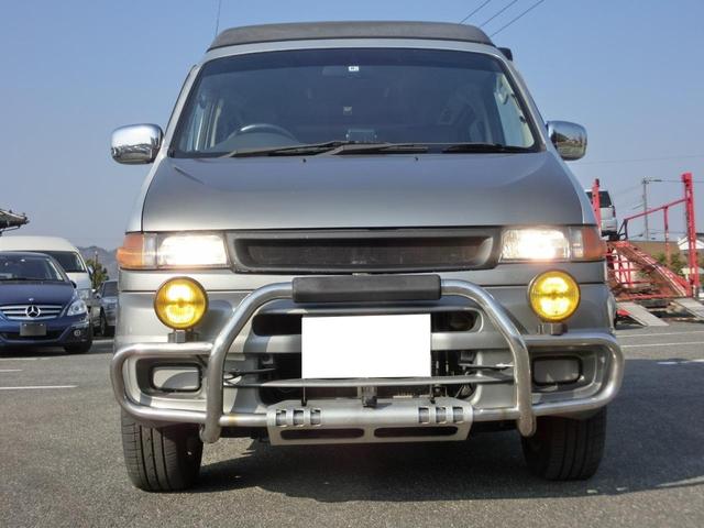 リミテッド　修復歴無　オートフリートップ　４ＷＤ　ＡＴ　ＰＳ　ＰＷ　電動カーテン　エンジンスターター　３５万キロ　エンジン　ＡＴ　セル　ダイナモ　リビルト交換　車高調　キーレスキ　社外ホーン　カンガルーバンパ(72枚目)