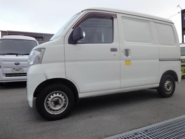 ハイゼットカーゴ 冷蔵冷凍車　禁煙車　－７℃　ＰＳ　ＡＣ　ＡＴ　荷室各扉に冷気逃げ予防カーテン付　タイミングチェーン　ＡＭラジオ（8枚目）