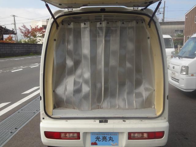 ハイゼットカーゴ 冷蔵冷凍車　禁煙車　－７℃　ＰＳ　ＡＣ　ＡＴ　荷室各扉に冷気逃げ予防カーテン付　タイミングチェーン　ＡＭラジオ（37枚目）
