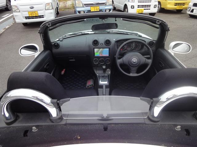 コペン アクティブトップ　同色全塗　ＡＴ　ＰＳ　ＰＷ　ＡＣ　ＥＴＣ　ローダウン　シートヒータ　フルセグ　ＤＶＤ視聴　電動オープン　１５インチ社外アルミ＆ＤＳＰＯＲＴマフラ　社外サスペンション　アブソーバ　社外ホーン　インバータ（9枚目）