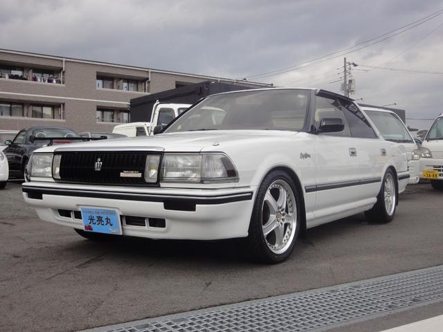 クラウン ツインカム スーパーチャージャ 修復無 2L 赤ヘッドツインカム24 スーパーチャジャ ローダウン 17インチレイズボルグアルミ リアバンパーワイド3ナンバ登録 クルーズコントロール パワーシート スイングエアコン 電動格納ミラ(3枚目)