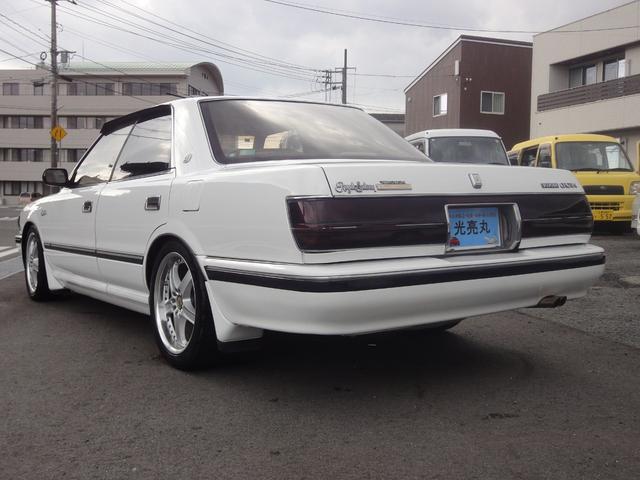 クラウン ツインカム スーパーチャージャ 修復無 2L 赤ヘッドツインカム24 スーパーチャジャ ローダウン 17インチレイズボルグアルミ リアバンパーワイド3ナンバ登録 クルーズコントロール パワーシート スイングエアコン 電動格納ミラ(9枚目)