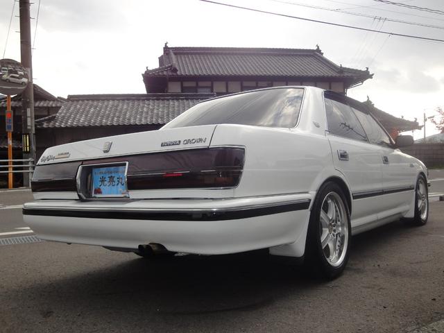 クラウン ツインカム スーパーチャージャ 修復無 2L 赤ヘッドツインカム24 スーパーチャジャ ローダウン 17インチレイズボルグアルミ リアバンパーワイド3ナンバ登録 クルーズコントロール パワーシート スイングエアコン 電動格納ミラ(10枚目)