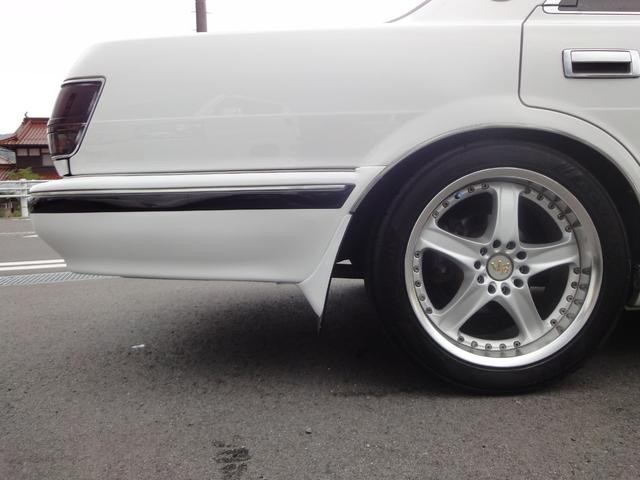 クラウン ツインカム スーパーチャージャ 修復無 2L 赤ヘッドツインカム24 スーパーチャジャ ローダウン 17インチレイズボルグアルミ リアバンパーワイド3ナンバ登録 クルーズコントロール パワーシート スイングエアコン 電動格納ミラ(50枚目)