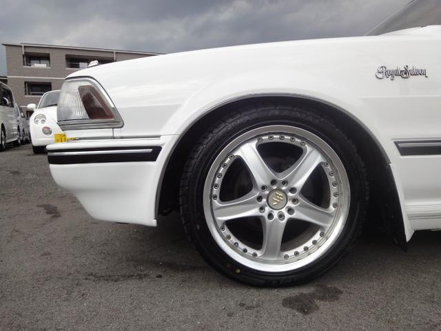 クラウン ツインカム スーパーチャージャ 修復無 2L 赤ヘッドツインカム24 スーパーチャジャ ローダウン 17インチレイズボルグアルミ リアバンパーワイド3ナンバ登録 クルーズコントロール パワーシート スイングエアコン 電動格納ミラ(52枚目)