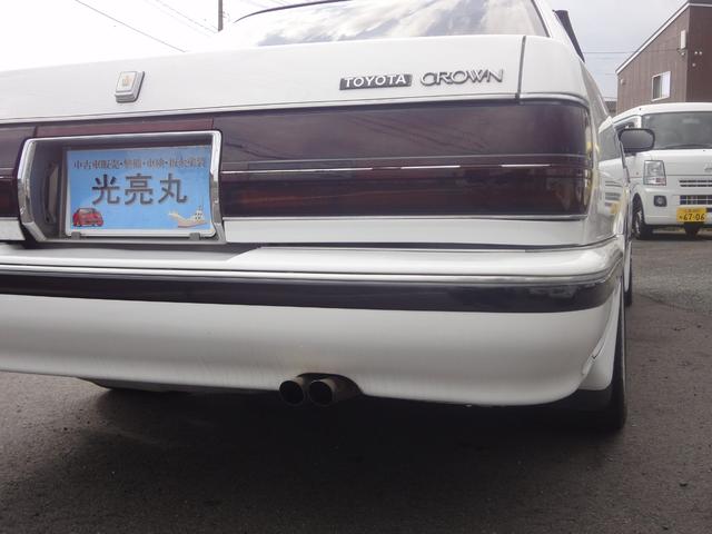 クラウン ツインカム スーパーチャージャ 修復無 2L 赤ヘッドツインカム24 スーパーチャジャ ローダウン 17インチレイズボルグアルミ リアバンパーワイド3ナンバ登録 クルーズコントロール パワーシート スイングエアコン 電動格納ミラ(61枚目)