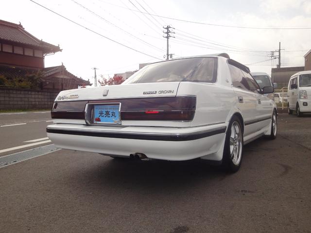 クラウン ツインカム スーパーチャージャ 修復無 2L 赤ヘッドツインカム24 スーパーチャジャ ローダウン 17インチレイズボルグアルミ リアバンパーワイド3ナンバ登録 クルーズコントロール パワーシート スイングエアコン 電動格納ミラ(78枚目)