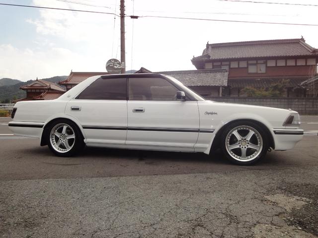 クラウン ツインカム スーパーチャージャ 修復無 2L 赤ヘッドツインカム24 スーパーチャジャ ローダウン 17インチレイズボルグアルミ リアバンパーワイド3ナンバ登録 クルーズコントロール パワーシート スイングエアコン 電動格納ミラ(79枚目)