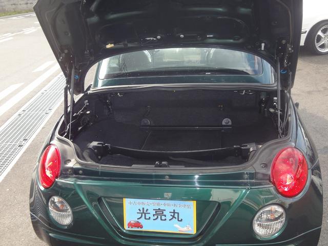 コペン アクティブトップ　修復歴無　ＡＴ　ＰＳ　ＰＷ　ＡＣ　ＥＴＣ　ナビ　フルセグ　ＤＶＤ視聴　電動オープン　１５インチ社外アルミ＆ＧＴウイング　ＪＢ４気筒ＤＯＨＣＩＣターボ　タイミングチェーン（32枚目）