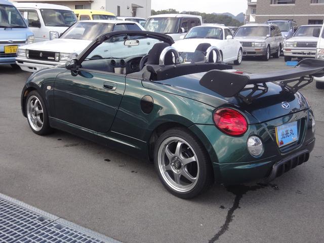 コペン アクティブトップ　修復歴無　ＡＴ　ＰＳ　ＰＷ　ＡＣ　ＥＴＣ　ナビ　フルセグ　ＤＶＤ視聴　電動オープン　１５インチ社外アルミ＆ＧＴウイング　ＪＢ４気筒ＤＯＨＣＩＣターボ　タイミングチェーン（57枚目）