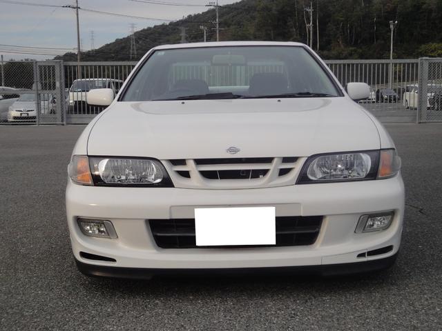 パルサー SR16VEエンジンVZ-R 修復歴無 5速 AC PS PW ローダウン 減勢調整付 タイミングチェーン SRエンジン (通称青ヘッド) 社外マフラー 15インチ社外アルミ スタッドレスタイヤ付 ヘッドライト、フォグライトLED(2枚目)