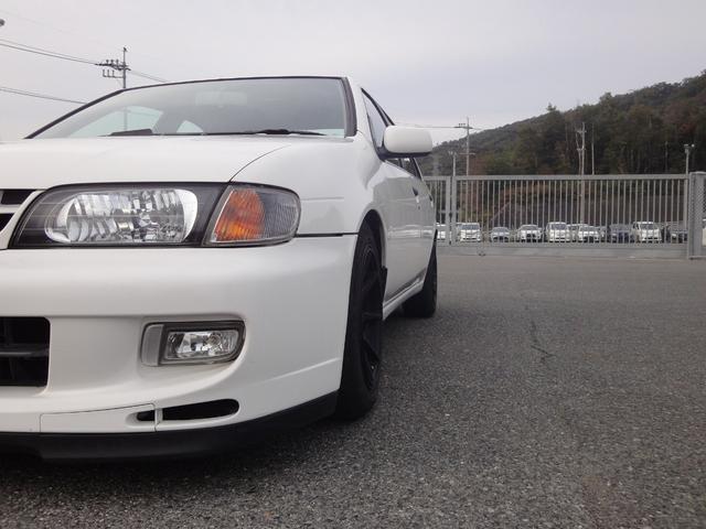 パルサー SR16VEエンジンVZ-R 修復歴無 5速 AC PS PW ローダウン 減勢調整付 タイミングチェーン SRエンジン (通称青ヘッド) 社外マフラー 15インチ社外アルミ スタッドレスタイヤ付 ヘッドライト、フォグライトLED(49枚目)