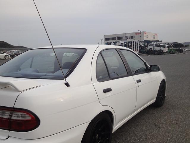 パルサー SR16VEエンジンVZ-R 修復歴無 5速 AC PS PW ローダウン 減勢調整付 タイミングチェーン SRエンジン (通称青ヘッド) 社外マフラー 15インチ社外アルミ スタッドレスタイヤ付 ヘッドライト、フォグライトLED(54枚目)