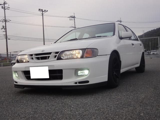 パルサー SR16VEエンジンVZ-R 修復歴無 5速 AC PS PW ローダウン 減勢調整付 タイミングチェーン SRエンジン (通称青ヘッド) 社外マフラー 15インチ社外アルミ スタッドレスタイヤ付 ヘッドライト、フォグライトLED(73枚目)