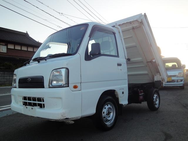 サンバートラック ダンプ 修復無 電動ローダンプ 2駆4駆切替 EL付 5速 PS AC 作業灯 三方開 テールゲートチェーン 運転席エアバック タイベル94,603km時交換 荷台ゴムマット 足元ゴムマット(63枚目)