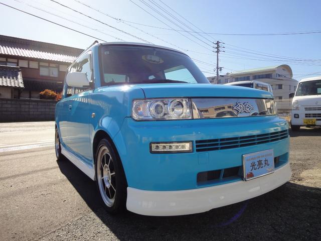 ｂＢ オープンデッキ　禁煙車　フルセグナビ　ＤＶＤ視聴　バックモニタ　ＥＴＣ　ハヤシ１６インチアルミ　ＨＫＳローダウン車高調　社外ＬＥＤヘッドライト　フォグ　ＨＫＳ社外マフラー　タイミングチェーン　リアシートＯＰＴ防水カバ（4枚目）