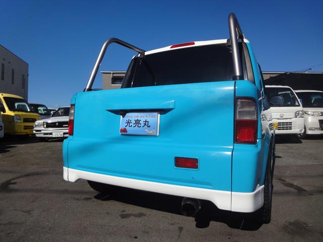 ｂＢ オープンデッキ　禁煙車　フルセグナビ　ＤＶＤ視聴　バックモニタ　ＥＴＣ　ハヤシ１６インチアルミ　ＨＫＳローダウン車高調　社外ＬＥＤヘッドライト　フォグ　ＨＫＳ社外マフラー　タイミングチェーン　リアシートＯＰＴ防水カバ（6枚目）