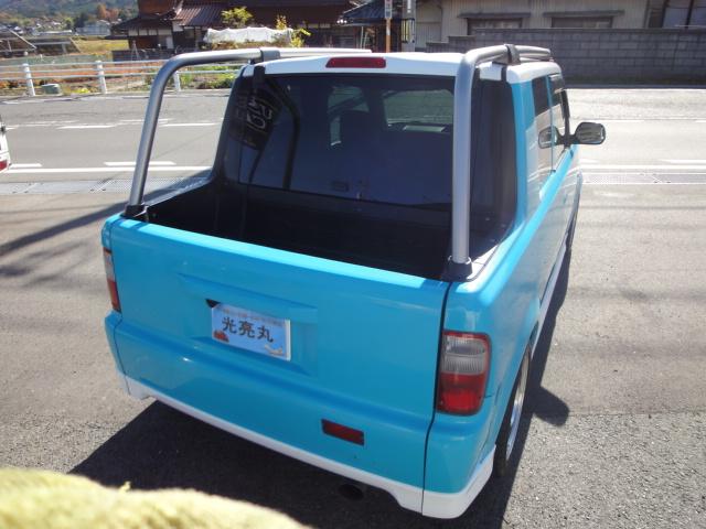 ｂＢ オープンデッキ　禁煙車　フルセグナビ　ＤＶＤ視聴　バックモニタ　ＥＴＣ　ハヤシ１６インチアルミ　ＨＫＳローダウン車高調　社外ＬＥＤヘッドライト　フォグ　ＨＫＳ社外マフラー　タイミングチェーン　リアシートＯＰＴ防水カバ（8枚目）