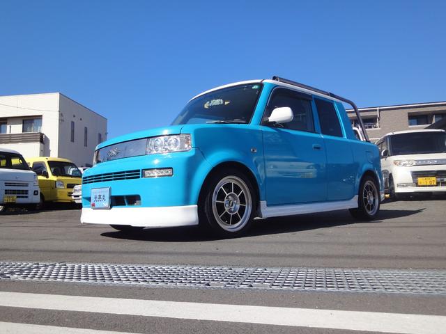 ｂＢ オープンデッキ　禁煙車　フルセグナビ　ＤＶＤ視聴　バックモニタ　ＥＴＣ　ハヤシ１６インチアルミ　ＨＫＳローダウン車高調　社外ＬＥＤヘッドライト　フォグ　ＨＫＳ社外マフラー　タイミングチェーン　リアシートＯＰＴ防水カバ（11枚目）