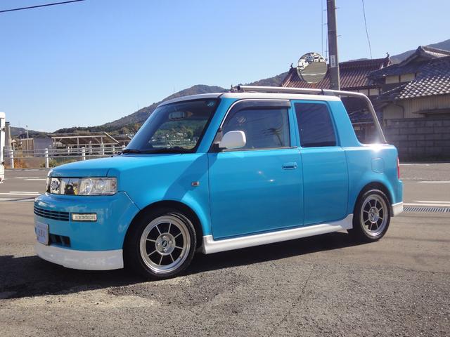 ｂＢ オープンデッキ　禁煙車　フルセグナビ　ＤＶＤ視聴　バックモニタ　ＥＴＣ　ハヤシ１６インチアルミ　ＨＫＳローダウン車高調　社外ＬＥＤヘッドライト　フォグ　ＨＫＳ社外マフラー　タイミングチェーン　リアシートＯＰＴ防水カバ（12枚目）