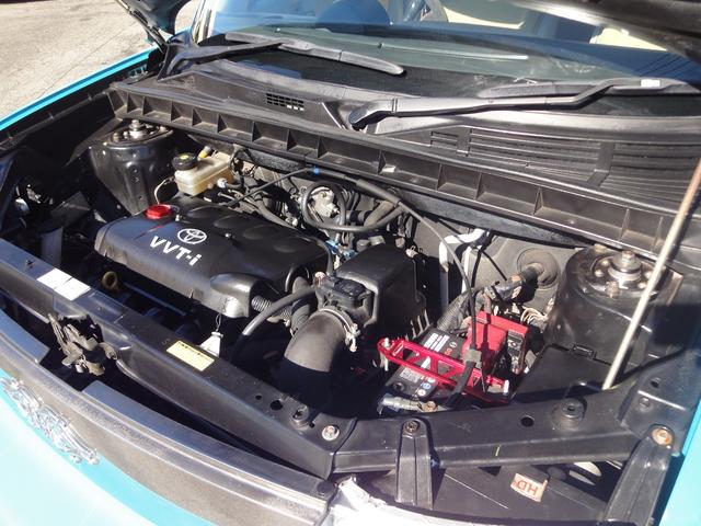 ｂＢ オープンデッキ　禁煙車　フルセグナビ　ＤＶＤ視聴　バックモニタ　ＥＴＣ　ハヤシ１６インチアルミ　ＨＫＳローダウン車高調　社外ＬＥＤヘッドライト　フォグ　ＨＫＳ社外マフラー　タイミングチェーン　リアシートＯＰＴ防水カバ（15枚目）