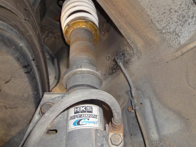 ｂＢ オープンデッキ　禁煙車　フルセグナビ　ＤＶＤ視聴　バックモニタ　ＥＴＣ　ハヤシ１６インチアルミ　ＨＫＳローダウン車高調　社外ＬＥＤヘッドライト　フォグ　ＨＫＳ社外マフラー　タイミングチェーン　リアシートＯＰＴ防水カバ（17枚目）