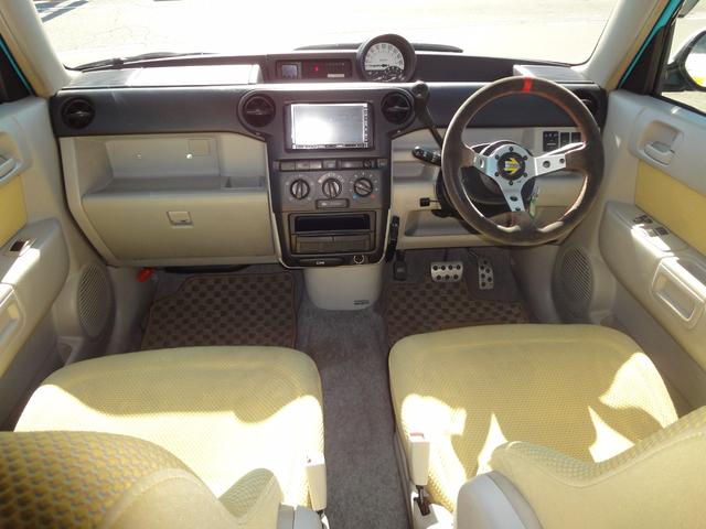 ｂＢ オープンデッキ　禁煙車　フルセグナビ　ＤＶＤ視聴　バックモニタ　ＥＴＣ　ハヤシ１６インチアルミ　ＨＫＳローダウン車高調　社外ＬＥＤヘッドライト　フォグ　ＨＫＳ社外マフラー　タイミングチェーン　リアシートＯＰＴ防水カバ（36枚目）