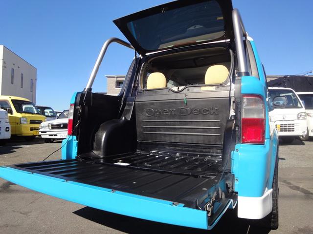 ｂＢ オープンデッキ　禁煙車　フルセグナビ　ＤＶＤ視聴　バックモニタ　ＥＴＣ　ハヤシ１６インチアルミ　ＨＫＳローダウン車高調　社外ＬＥＤヘッドライト　フォグ　ＨＫＳ社外マフラー　タイミングチェーン　リアシートＯＰＴ防水カバ（47枚目）