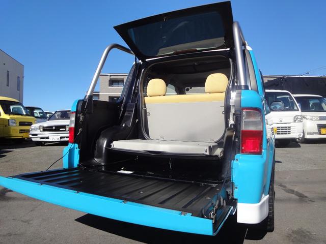 ｂＢ オープンデッキ　禁煙車　フルセグナビ　ＤＶＤ視聴　バックモニタ　ＥＴＣ　ハヤシ１６インチアルミ　ＨＫＳローダウン車高調　社外ＬＥＤヘッドライト　フォグ　ＨＫＳ社外マフラー　タイミングチェーン　リアシートＯＰＴ防水カバ（48枚目）