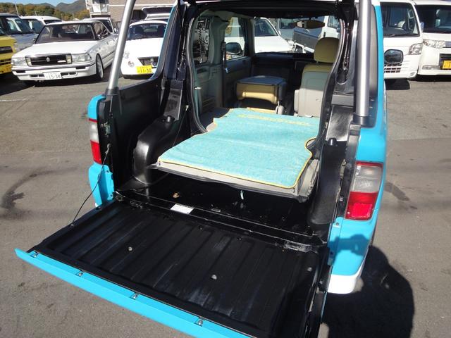 ｂＢ オープンデッキ　禁煙車　フルセグナビ　ＤＶＤ視聴　バックモニタ　ＥＴＣ　ハヤシ１６インチアルミ　ＨＫＳローダウン車高調　社外ＬＥＤヘッドライト　フォグ　ＨＫＳ社外マフラー　タイミングチェーン　リアシートＯＰＴ防水カバ（51枚目）