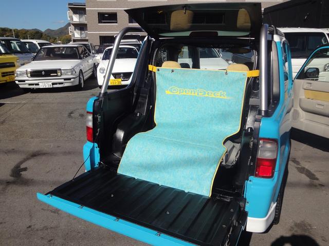 ｂＢ オープンデッキ　禁煙車　フルセグナビ　ＤＶＤ視聴　バックモニタ　ＥＴＣ　ハヤシ１６インチアルミ　ＨＫＳローダウン車高調　社外ＬＥＤヘッドライト　フォグ　ＨＫＳ社外マフラー　タイミングチェーン　リアシートＯＰＴ防水カバ（52枚目）
