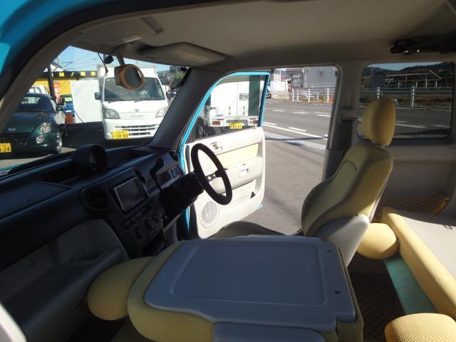 ｂＢ オープンデッキ　禁煙車　フルセグナビ　ＤＶＤ視聴　バックモニタ　ＥＴＣ　ハヤシ１６インチアルミ　ＨＫＳローダウン車高調　社外ＬＥＤヘッドライト　フォグ　ＨＫＳ社外マフラー　タイミングチェーン　リアシートＯＰＴ防水カバ（55枚目）