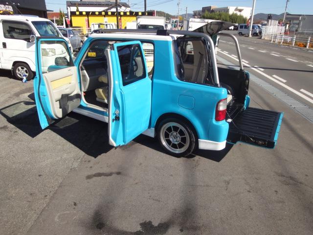 ｂＢ オープンデッキ　禁煙車　フルセグナビ　ＤＶＤ視聴　バックモニタ　ＥＴＣ　ハヤシ１６インチアルミ　ＨＫＳローダウン車高調　社外ＬＥＤヘッドライト　フォグ　ＨＫＳ社外マフラー　タイミングチェーン　リアシートＯＰＴ防水カバ（59枚目）