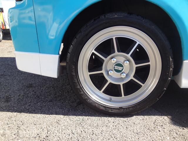 ｂＢ オープンデッキ　禁煙車　フルセグナビ　ＤＶＤ視聴　バックモニタ　ＥＴＣ　ハヤシ１６インチアルミ　ＨＫＳローダウン車高調　社外ＬＥＤヘッドライト　フォグ　ＨＫＳ社外マフラー　タイミングチェーン　リアシートＯＰＴ防水カバ（69枚目）