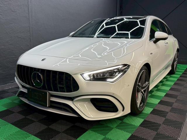 CLAクラス シューティングブレーク CLA45 S 4マチック+ シューティングブレーク 4WD クリアランスソナー レーンアシスト オートクルーズコントロール 衝突被害軽減システム バックカメラ ナビ アルミホイール オートライト LEDヘッドランプ サンルーフ AT シートヒーター(11枚目)