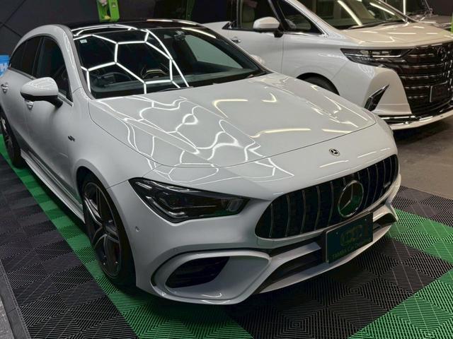 CLAクラス シューティングブレーク CLA45 S 4マチック+ シューティングブレーク 4WD クリアランスソナー レーンアシスト オートクルーズコントロール 衝突被害軽減システム バックカメラ ナビ アルミホイール オートライト LEDヘッドランプ サンルーフ AT シートヒーター(13枚目)