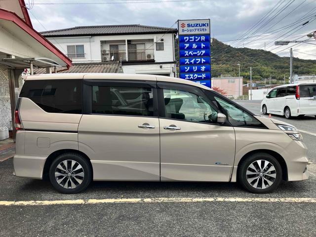 セレナ ハイウェイスター　全周囲カメラ　ナビ　ＴＶ　クリアランスソナー　オートクルーズコントロール　パークアシスト　衝突被害軽減システム　両側電動スライドドア　オートライト　スマートキー　アイドリングストップ　電動格納ミラー（15枚目）