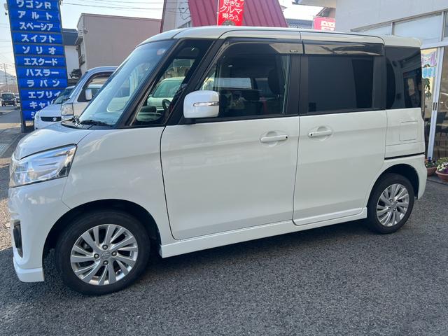 スペーシアカスタム ＧＳ　前席シートヒーター　パワーウィンドウ　パワステ　ベンチシート　衝突安全ボディ　エアコン　キーフリー　フルフラット　スマートキー　ＡＢＳ　オートライト（5枚目）