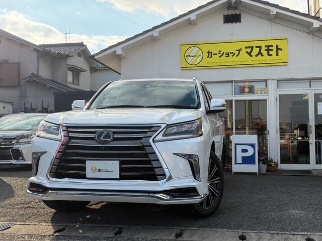 ＬＸ ＬＸ５７０　電動パワーシート　パワーゲート　レザー　ＬＥＤライト　ＥＴＣ　バックカメラ　メモリーナビ　オートクルーズ　ＡＣ１００Ｖ　キーレス　シートＨ　ガラスサンルーフ　ブルートゥース　４ＷＤ（3枚目）