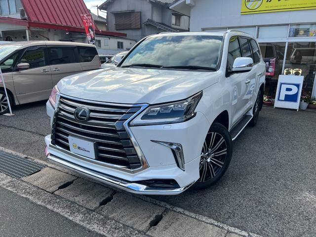 ＬＸ ＬＸ５７０　電動パワーシート　パワーゲート　レザー　ＬＥＤライト　ＥＴＣ　バックカメラ　メモリーナビ　オートクルーズ　ＡＣ１００Ｖ　キーレス　シートＨ　ガラスサンルーフ　ブルートゥース　４ＷＤ（5枚目）