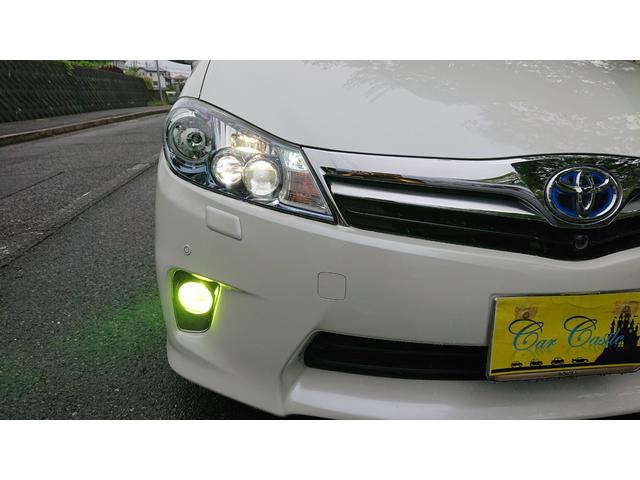 純正ナビ フルセグ Bカメラ テイン車高調 レイズ20AW 新品タイヤ ETC スマートキー プッシュスタート コンビハンドル LEDフォグ(4枚目)
