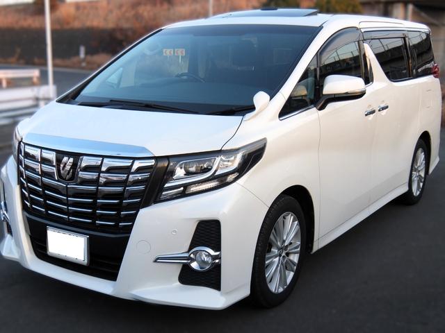 アルファード 2.5S Wムーンルーフ 純正フリップダウンモニター 両側パワースライドドア ETC Bカメラ クルーズコントローラー LEDヘッドライト(2枚目)